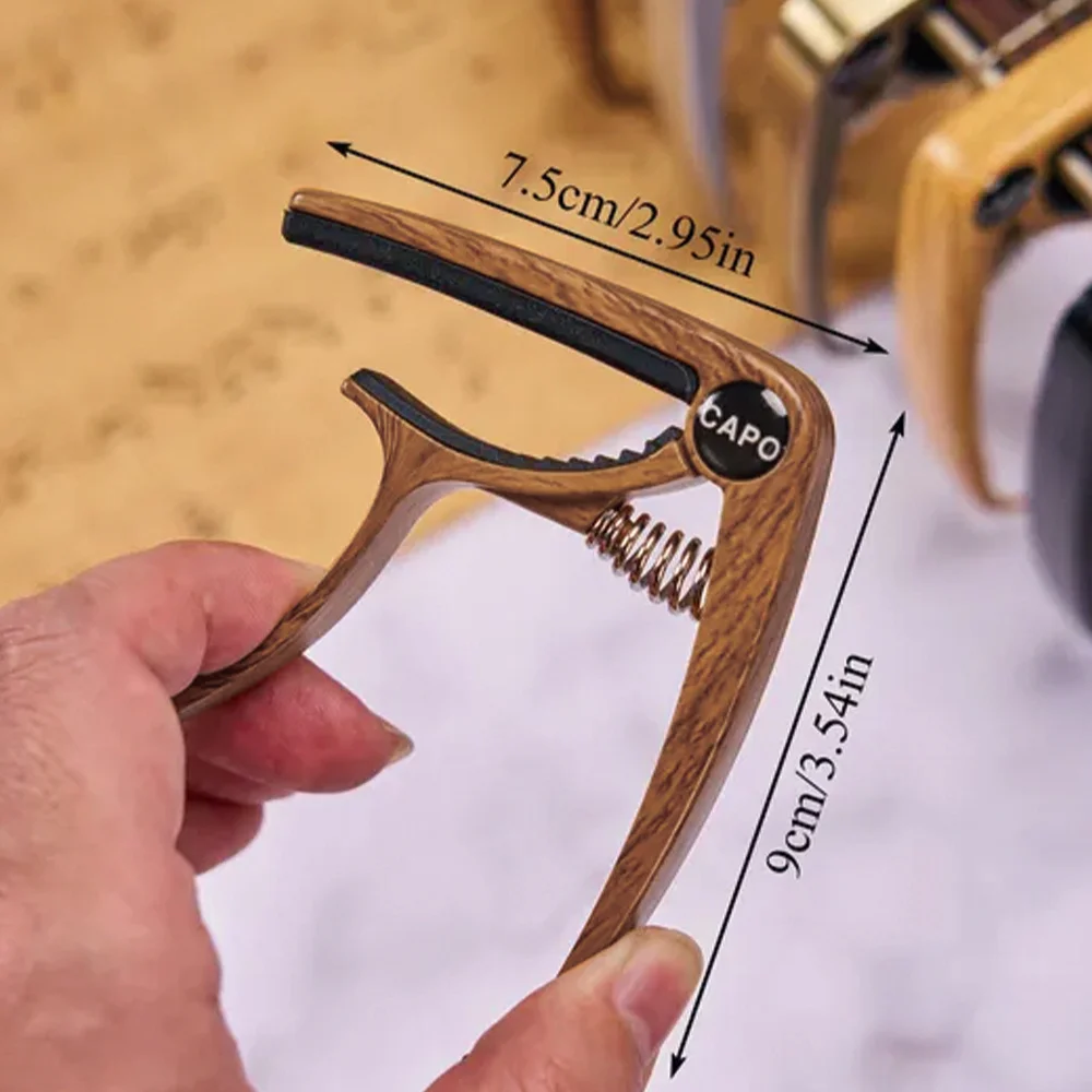 

Guitar Capo Metal Alloy Guitar Tuner Clamp Professional Key Trigger Capo Universal for Acoustic Electric Musical Instruments