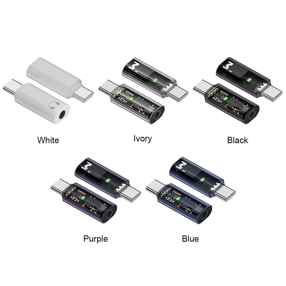 Adaptador audio USB-C a 3,5mm para iPhone 15 y Samsung S24 S23 Ultra - imagen 2