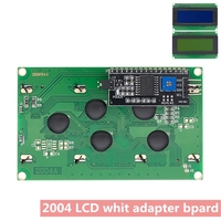 LCD2004+I2C 2004 20x4 2004A Blue/Green screen HD44780 Character LCD /w IIC/I2C Serial Interface Adapter Module for arduino