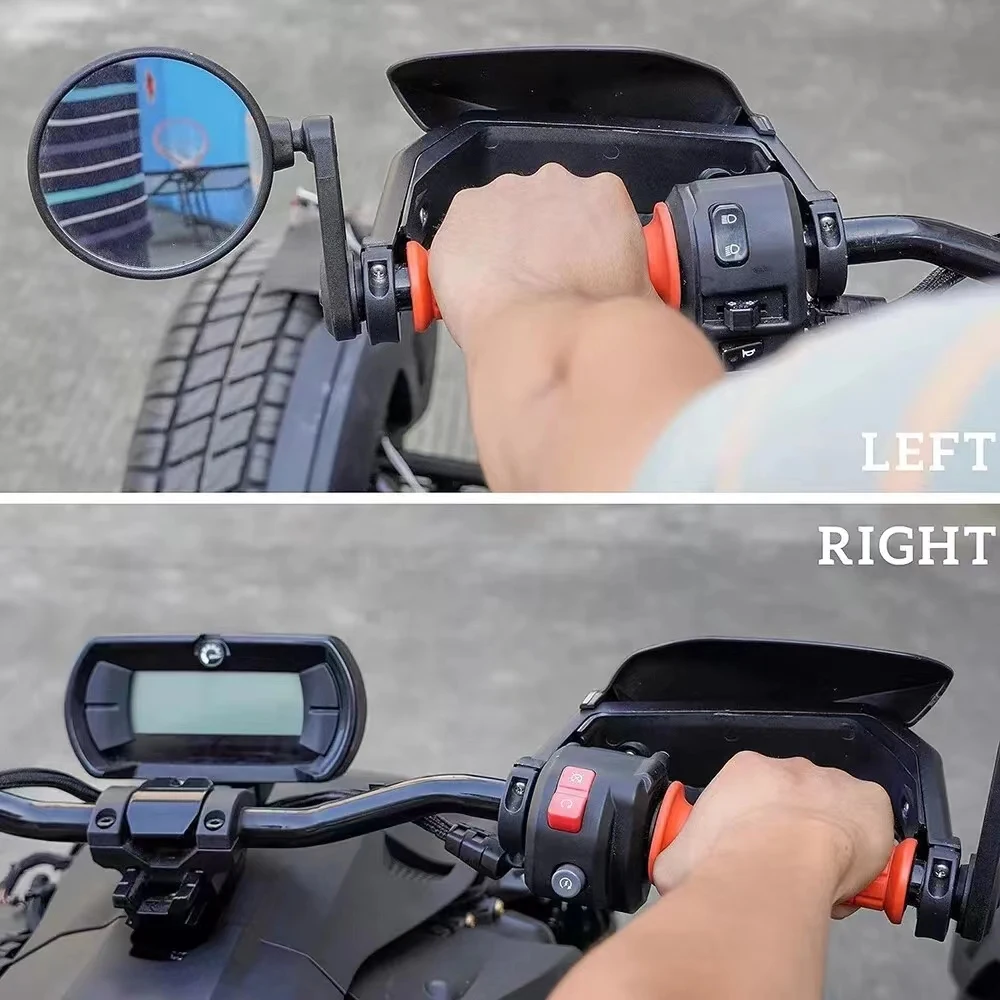 Suitable for Can Am Ryker 600 900 ATV Motorcycle Accessories, Black Handguard, Hand Guard, Windproof Air Deflector, Protective E view 3