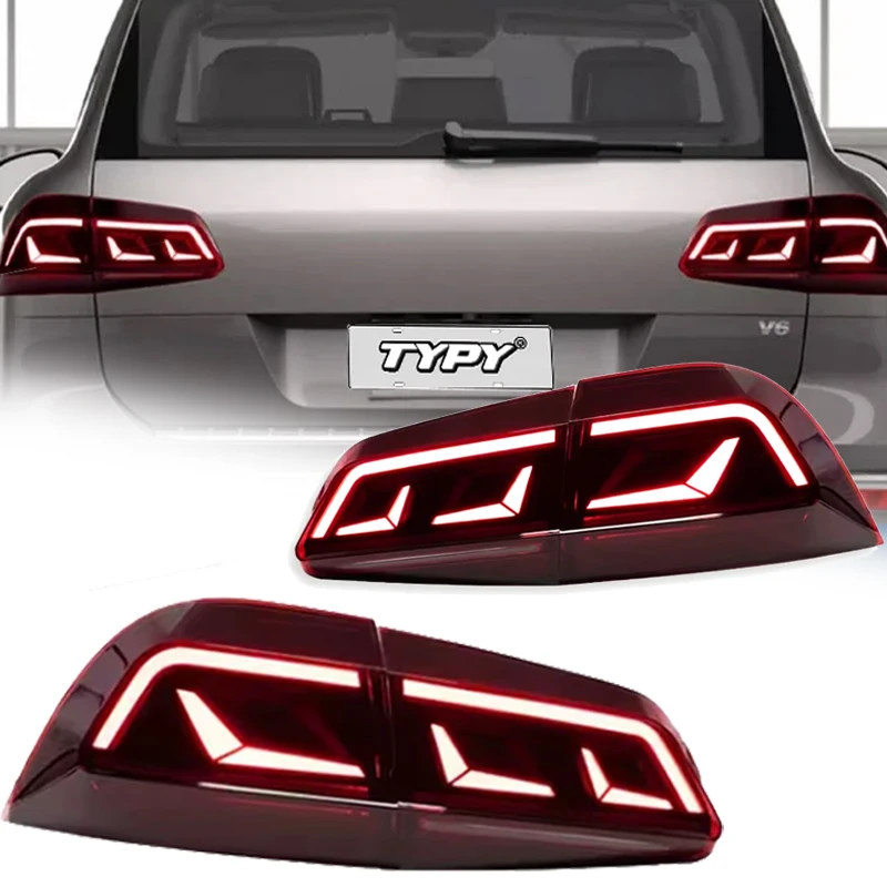 

Tail Lamp For VW Touareg LED Tail Light 2011-2018 Touareg Rear Fog Brake Turn Signal Automotive Accessories