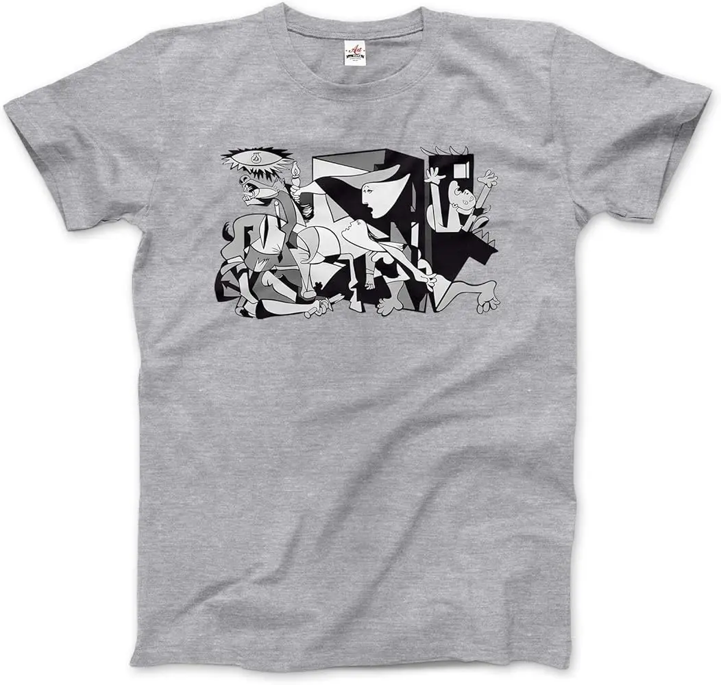 

Guernica 1937 Artwork Reproduction T-Shirt High Quality 100%Cotton Short Sleeve