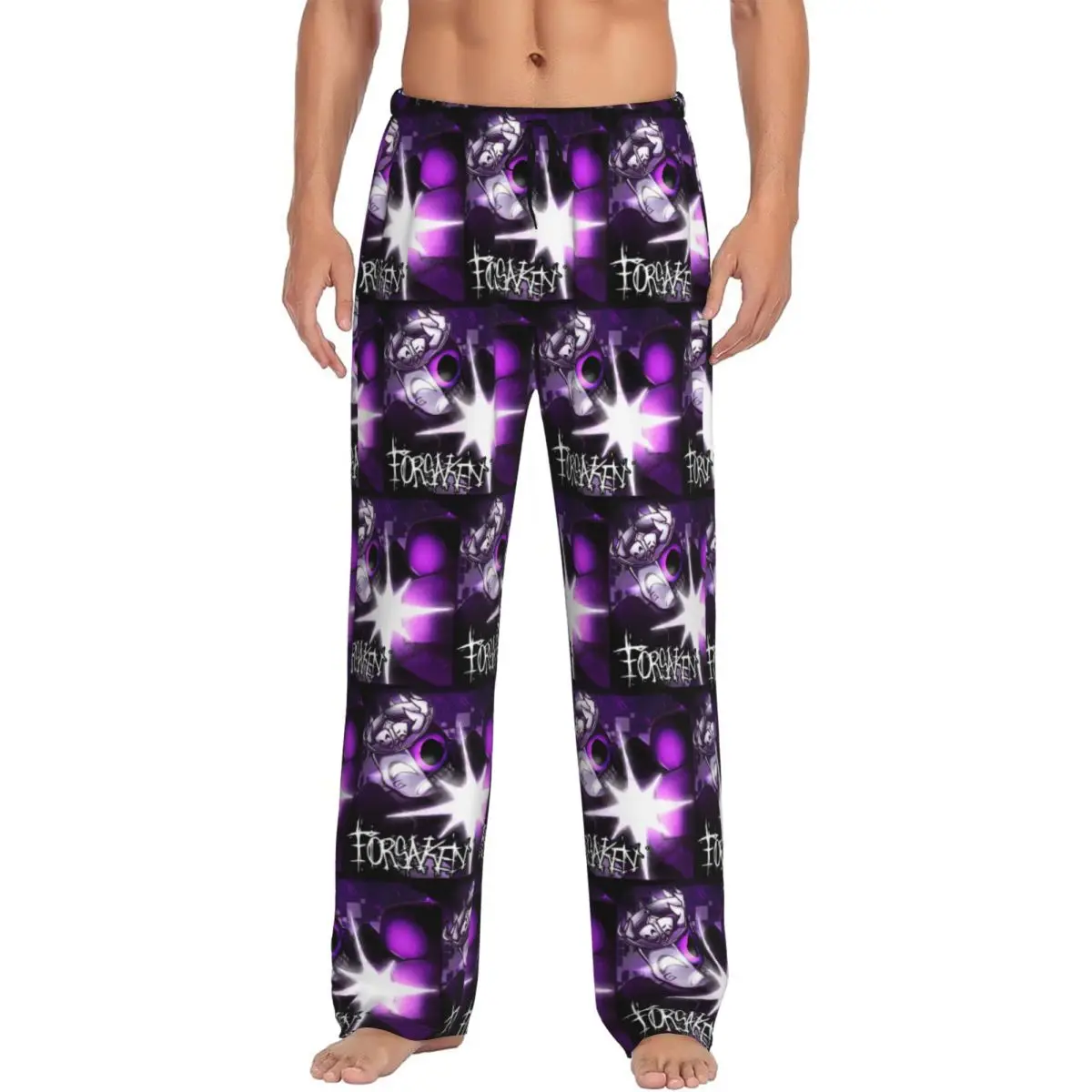 

Мужские пижамные штаны Custom Forsakens Coolkidd с забавным принтом для игр, спальные штаны с карманами