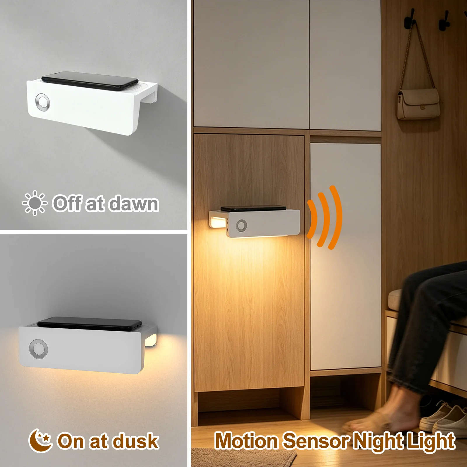 led-motion-sensor-night-light-type-c-rechargeable-night-lamp-3000k-led-with-shelf-magnetic-for-bedroom-bathroom-table-lamp