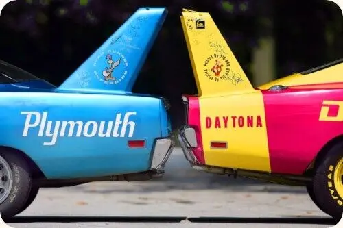 1970 Plymouth Superbird & Daytona ***Classic Car Tin Sign*** 8