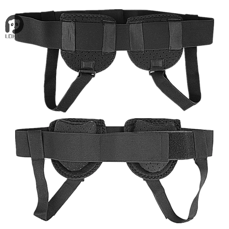 

★ ☆ Пояса для грыжи, поддержка грыжи для паха для мужчин и женщин, двусторонняя спортивная грыжа, регулируемый поясной ремень со съемными компрессионными подушечками