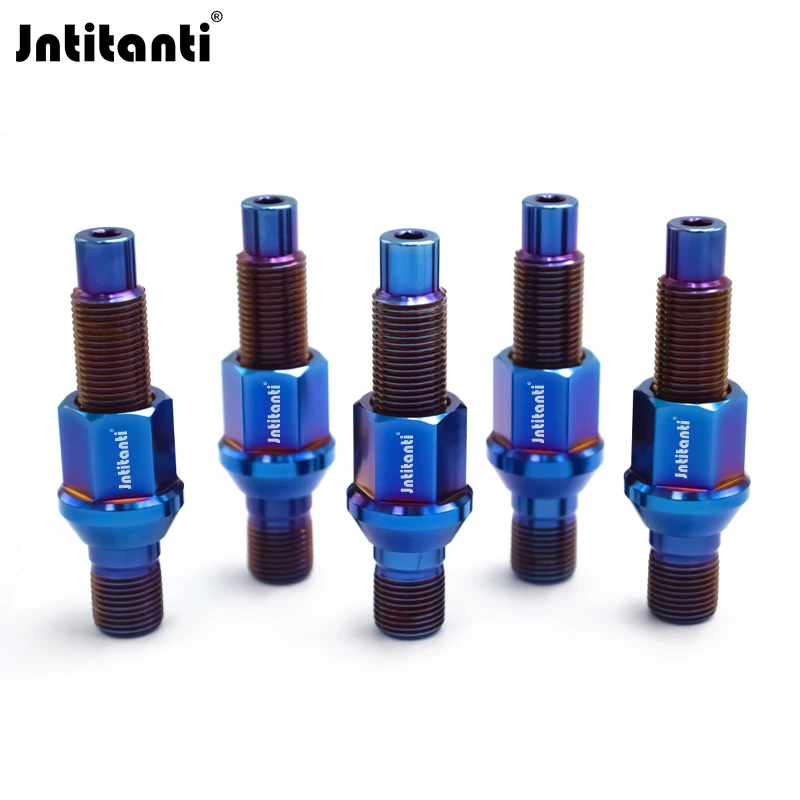 

Jntitanti racing parts Gr.5 titanium wheel stud conversion kits M14*1.25mm for BMW MINI Rolls-royces racing