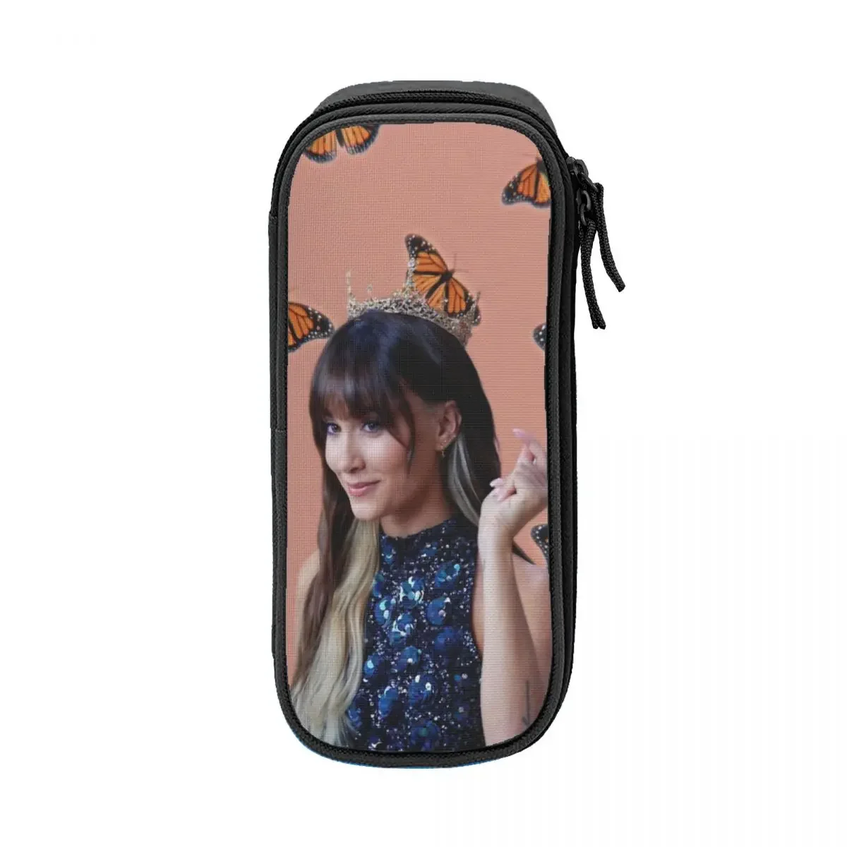 Fun Singer Aitanaed Butterfly Pencil Case Pencil Pouch Pen for Student Large Storage Pencil Bags Office Gift Stationery