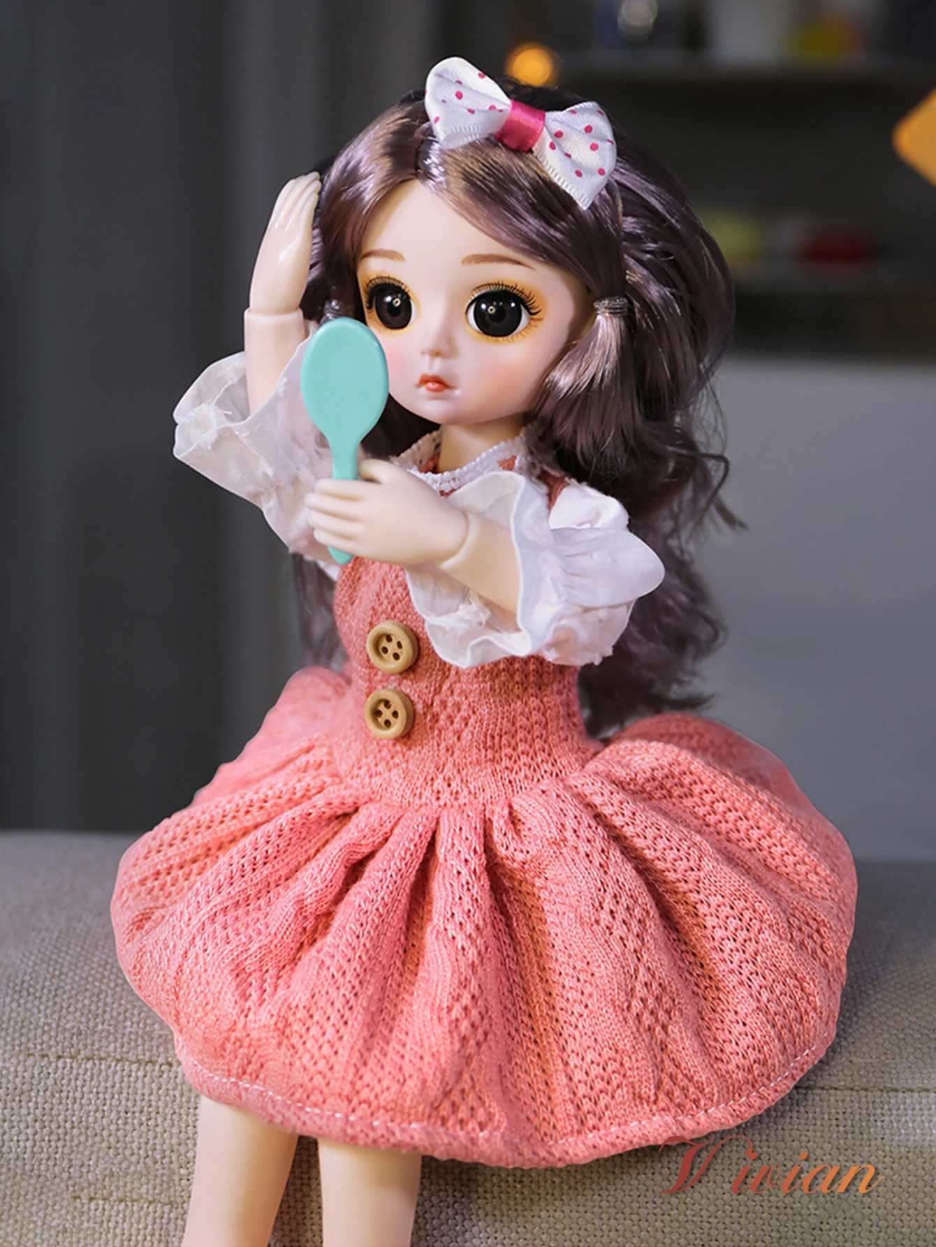 Halloween presentes de natal para meninas 30cm princesa boneca jogando papel de uma playhouse simulado vida conjunta atividade vestir-se