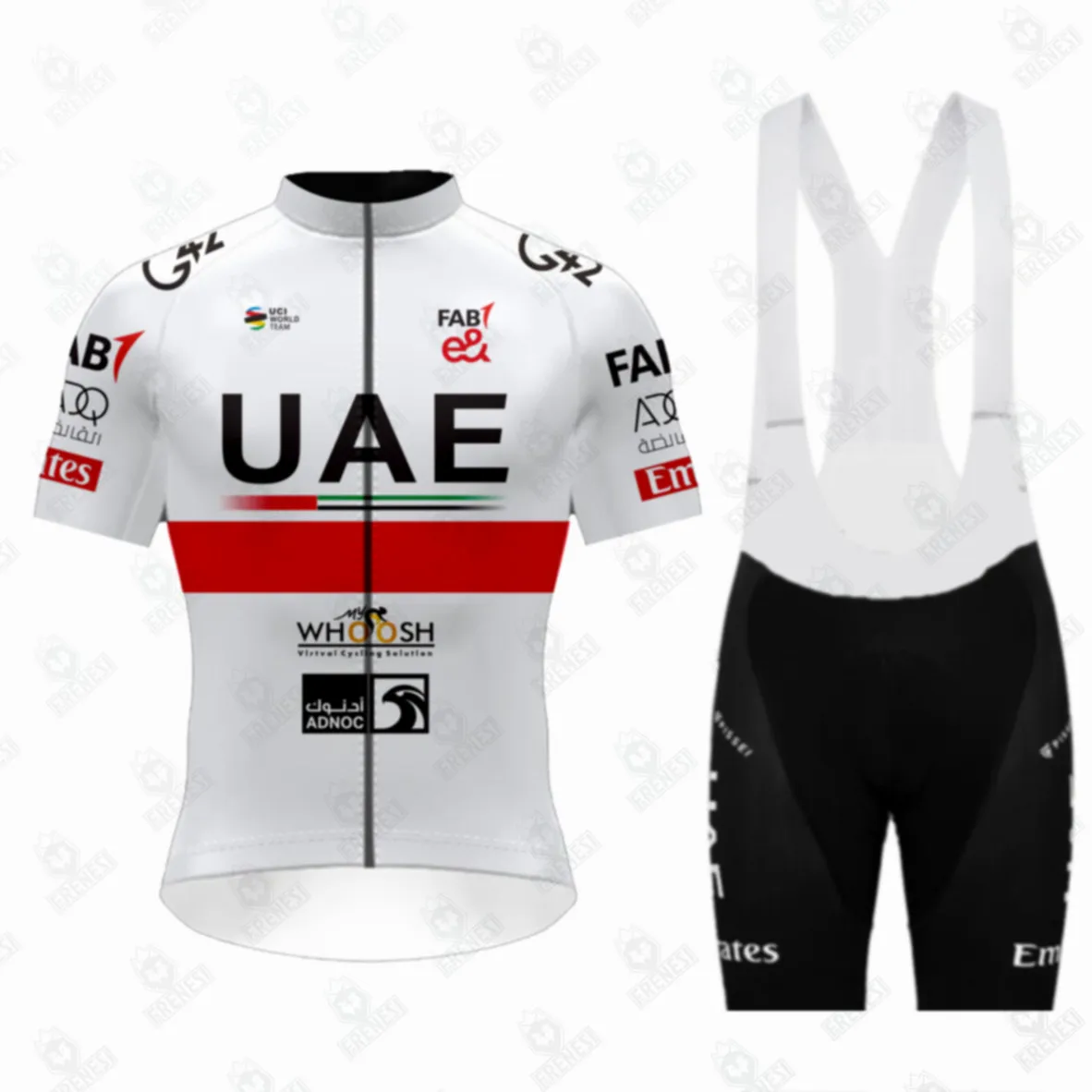 

Team UAE 2024 Summer Cycling Short Sleeve Jersey Sets Men Cycling Jersey Bib Tights Suit Bike Top Shirts Road Bicycle Uniform