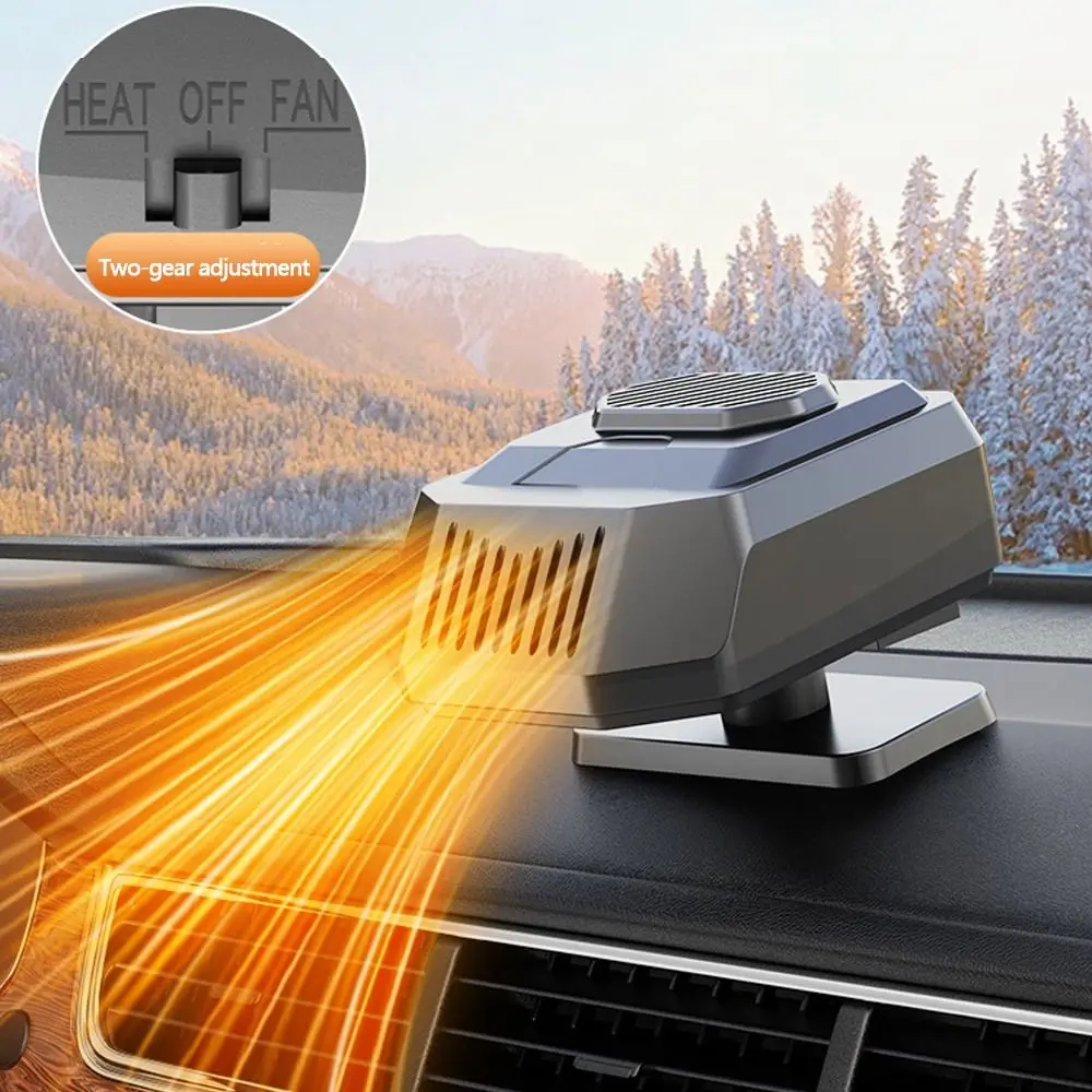 New 12V 150W Car Heater Fan Convenient Durable Demister Winter Universal Windshield Defroster