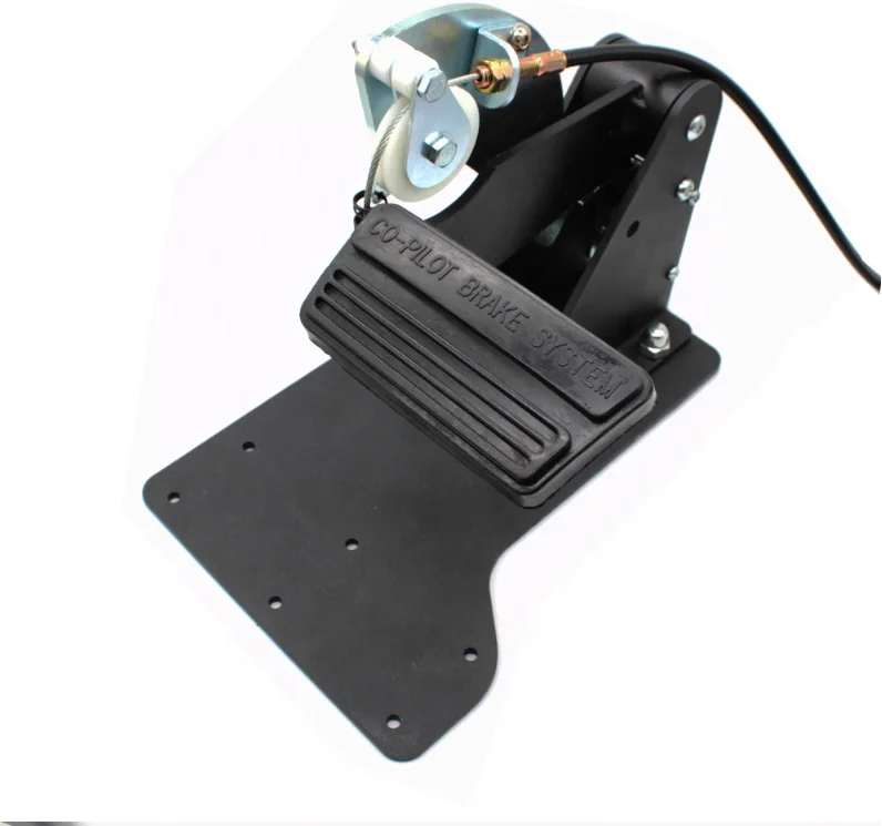 Passenger Side Dual Brake system pedal for driving instructors