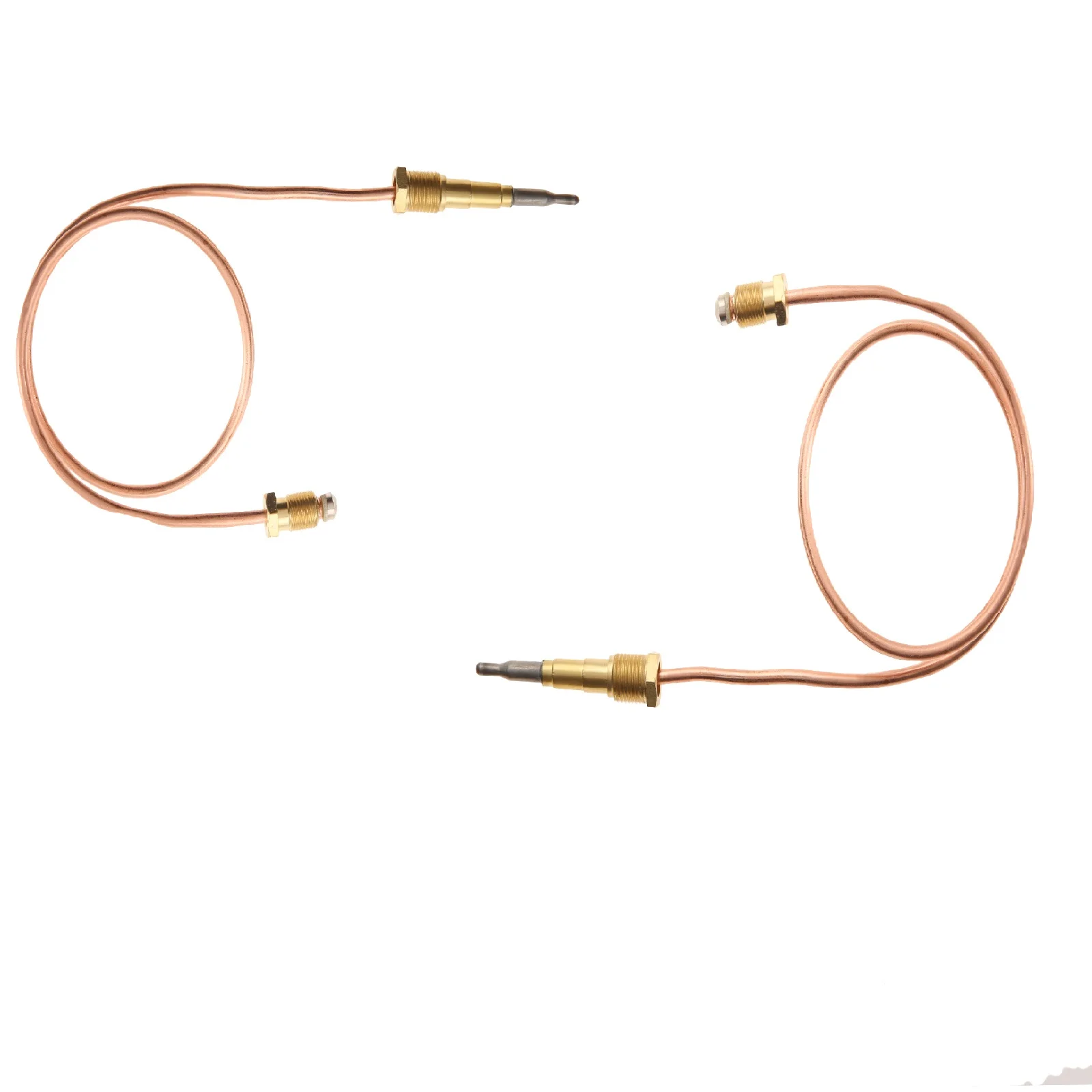 

2Pcs 26" Copper Thermocouple Sensor Fit for Propane and Natural Fireplace Pilot Burner Model 69L17 69L18 10002265 10002264