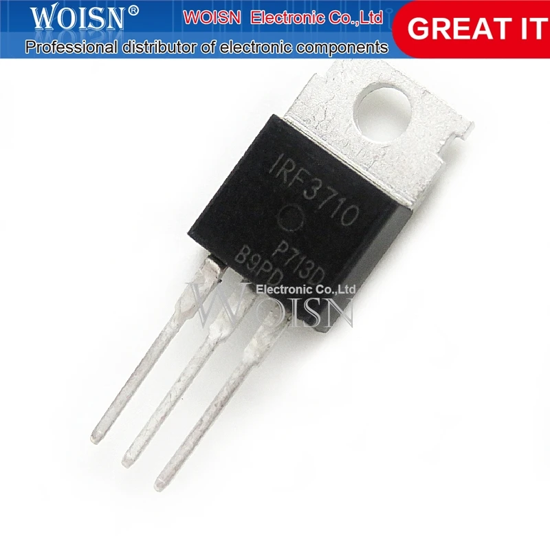 5pcs/lot IRF3710 IRF 3710 TO-220 57A 100V In Stock