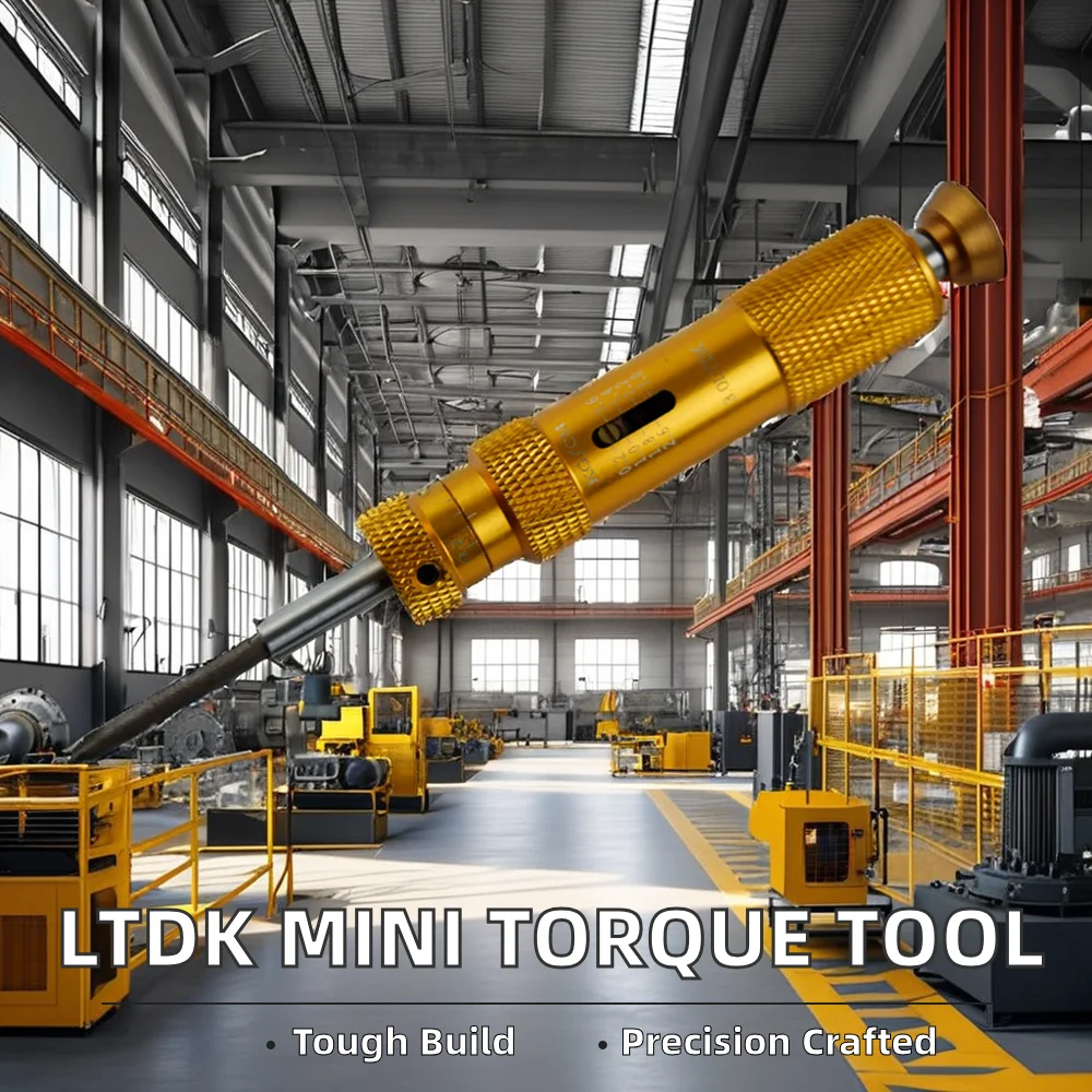جودة عالية 3kgf.cm Ltdk مفتاح عزم الدوران اليدوي الصغير المسبق مع مقبض فولاذي مفك براغي قابل للتخصيص من الدرجة الصناعية OEM