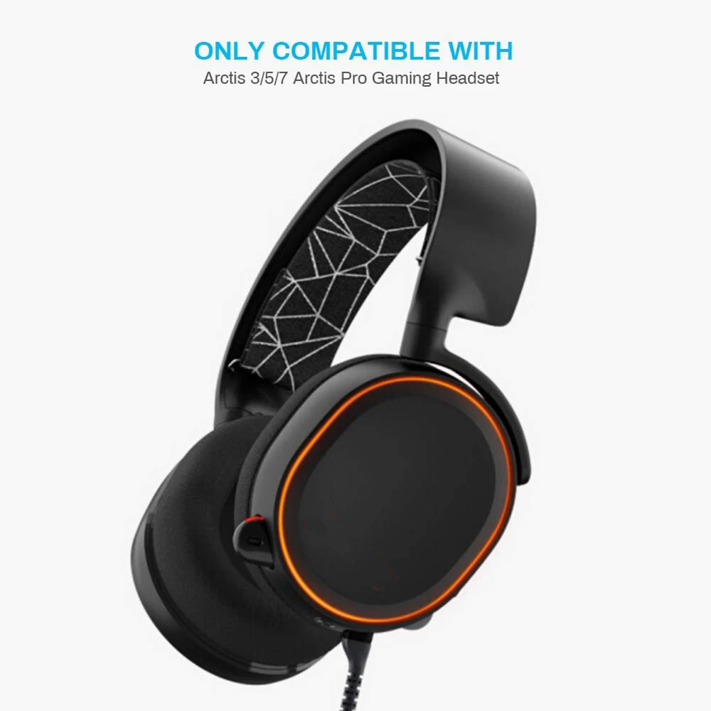 Steelseries 7, 5, 3 pro,ワイヤレスゲームヘッドフォン用の交換用ヘッドセットコード,4.9フィートケーブル