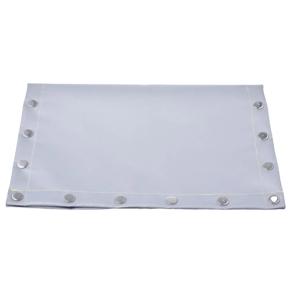 Fireproof Mat With Snap Fasteners For Easy Folding And Storage For Lawn Barbecue Outdoor BBQ Accessories