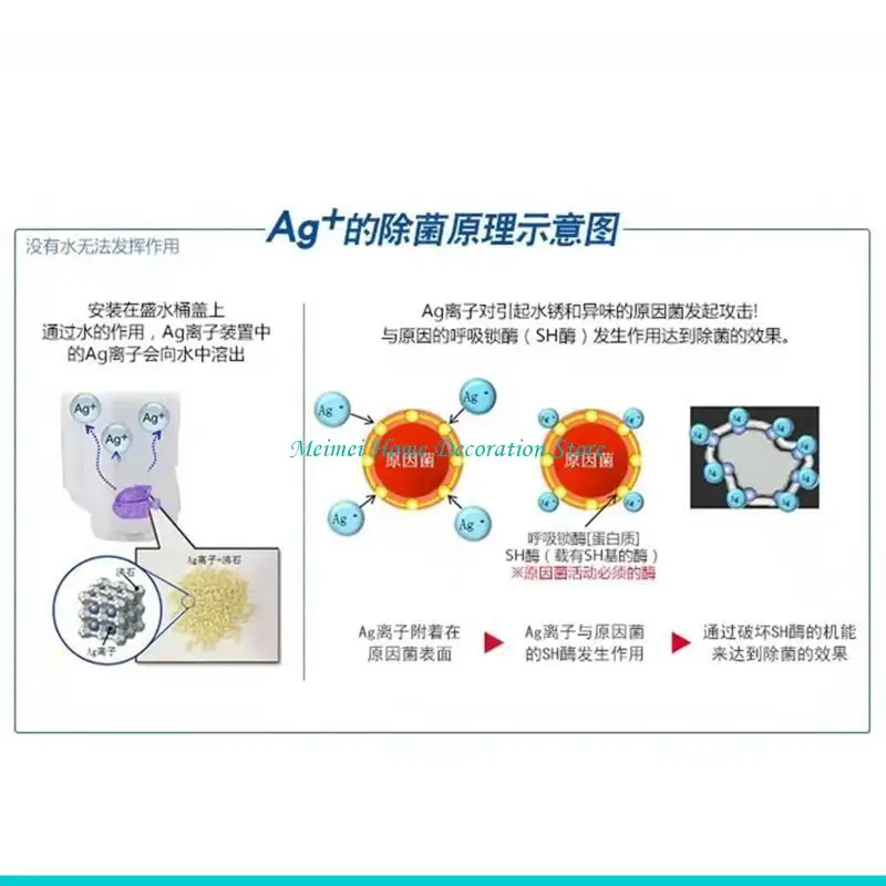 H7BF 10/12 Pack Deminalization Cleaning Ball للأسماك للخزان يزيل DUS الأبيض