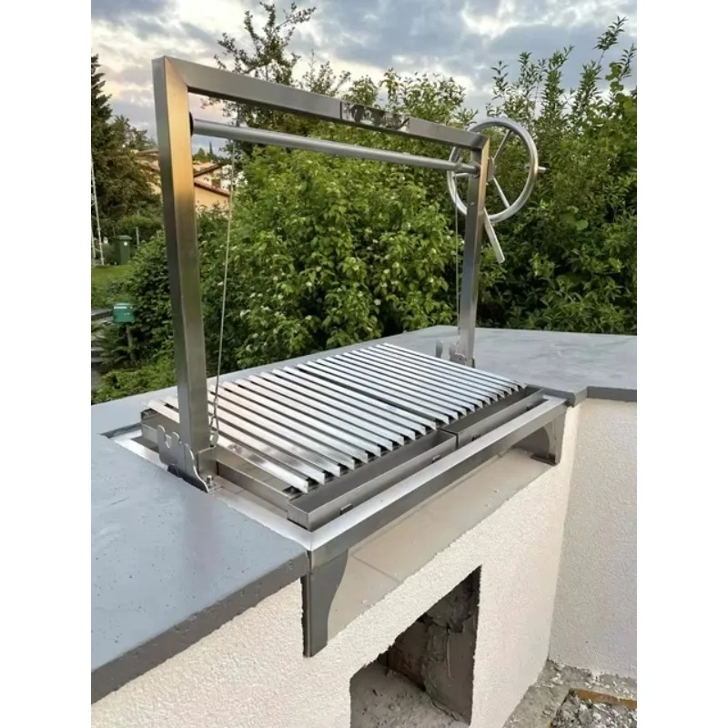 Gaucho Grill YGCOM600/Drop-in Santa Maria Grill/Argentine BBQ Grill