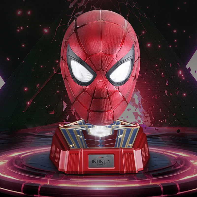 

Killerbody Anime Bluetooth 1：1 Mask Headset Iron Spider Man Figure Collectible Model Toy Chinese Original Design Robot Helmet