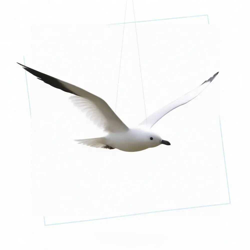Simulation Seagull Ornament Realistic Feather Bird Figure Home Garden Decor For Photography Shop Accessory