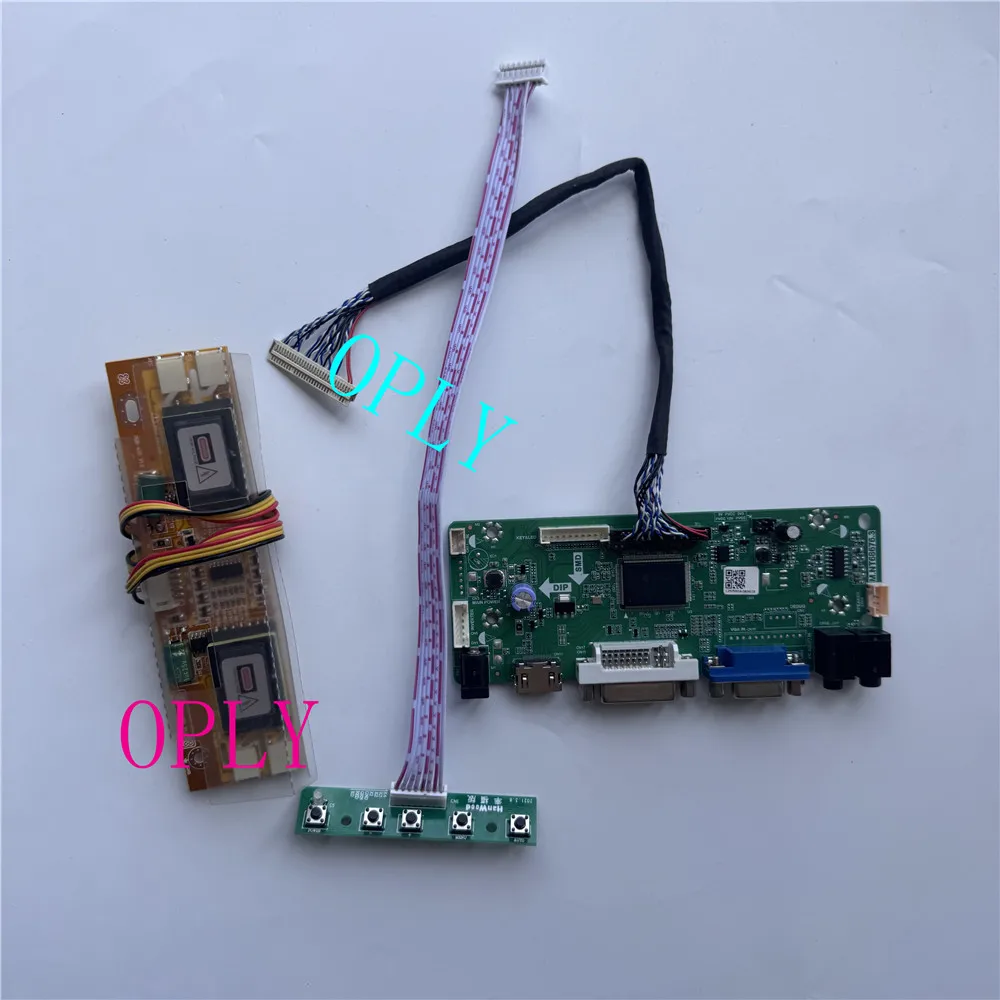Controller board HDMI-compatible VGA DVI M.NT68676 for LTM190E4 LTM190E4-L02 1280X1024 4 CCFL LCD panel Screen monitor DIY 19