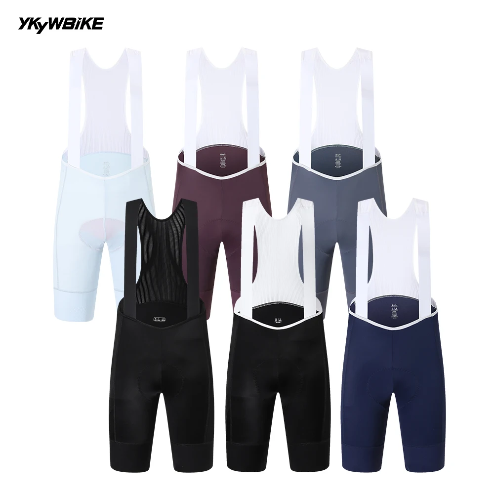 YKYWBIKE 2025 Men's Core Cycling Bib Shorts with Italy MITI Shoulder Strap Summer Road Bike Pants Bicycle Bib Shorts Pro Team