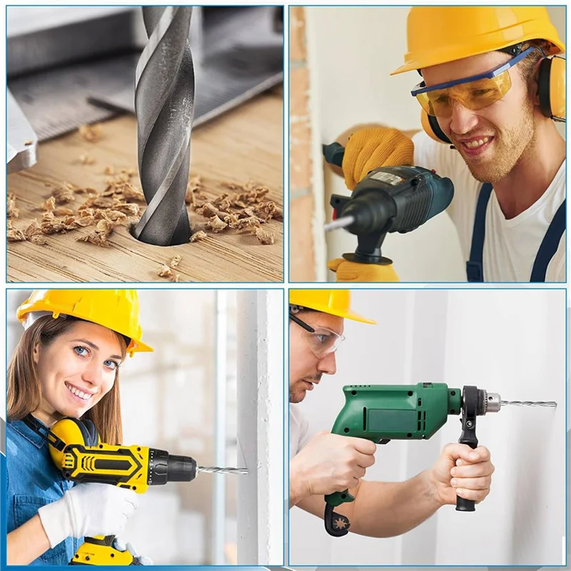 ABBP-60 PCS 1/8 นิ้ว Drywall บิตจํานวนมาก Drywall ตัดบิต Drywall เจาะบิตสําหรับ Drywall เครื่องมือตัดใช้เกลียวเลื่อย