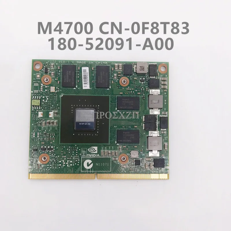 

CN-0F8T83 0F8T83 F8T83 High Quality For M4700 Laptop Motherboard 180-52091-A00 Mainboard With N14P-Q1-A2 K1000M GPU100% Working