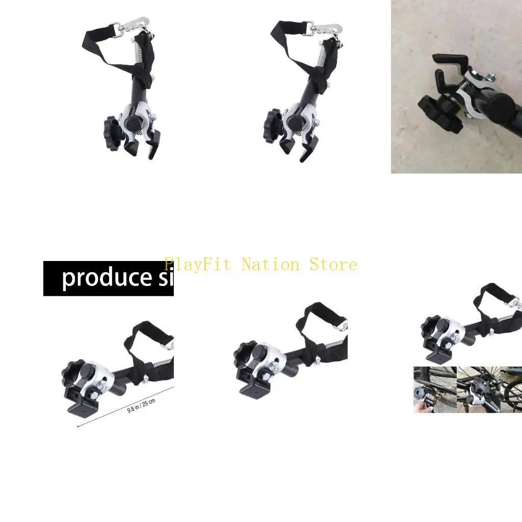 

242F Steel Bicycles Trailer Accessory Quickly Installation For Pet Kids Cargo Hauling