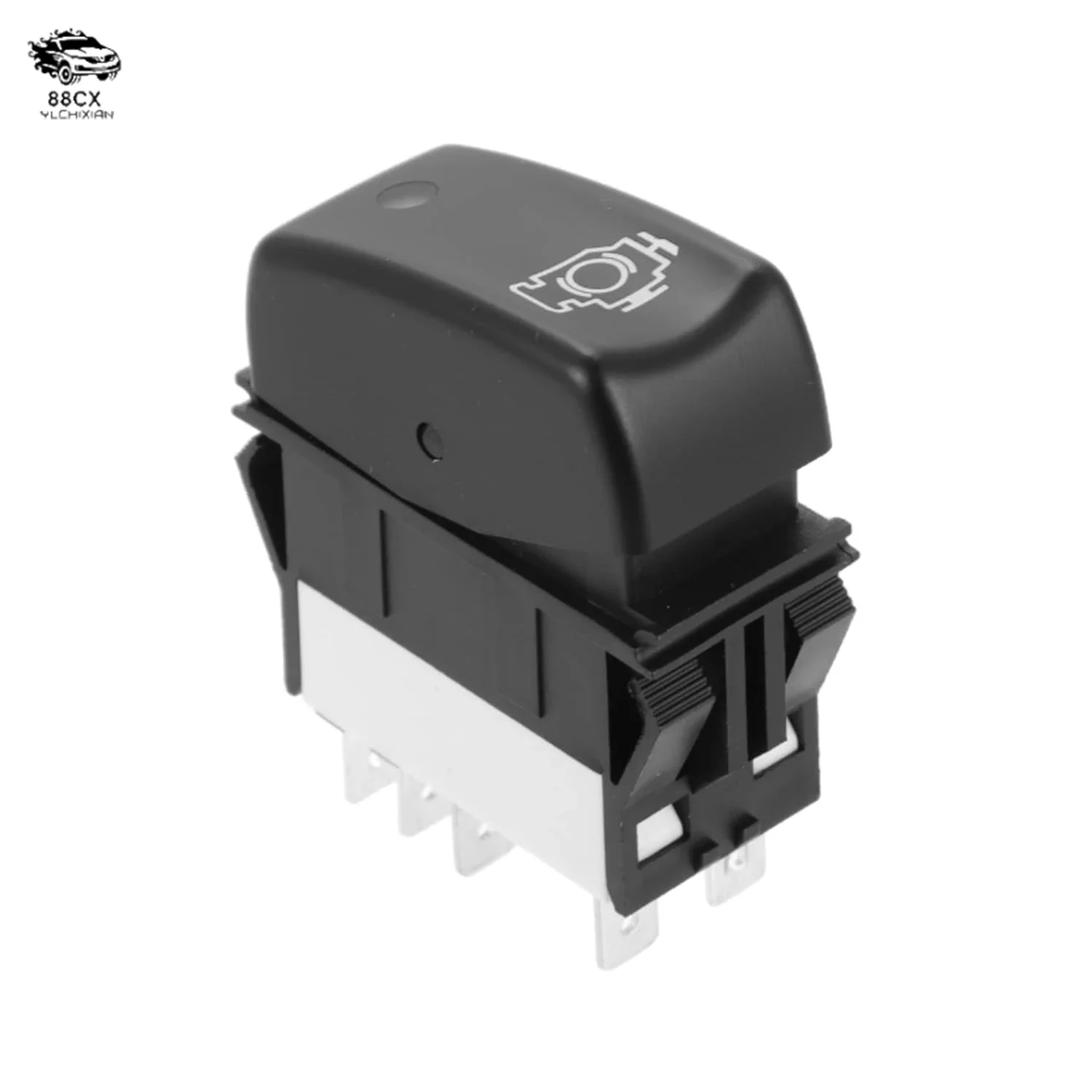 

P27-1040-16 / Inner/Engine Brake Switch for Kenworth T600 2008-2015 / Durable/Plastic / 1 Pcs/Black