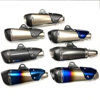 Silenciador alfa de escape Universal para motocicleta de 51mm con DB killer para R3 MT07 FZ1 R6 R15 ZX6R ZX10 Z900 Z400 1000 CBR1000 GSXR1000