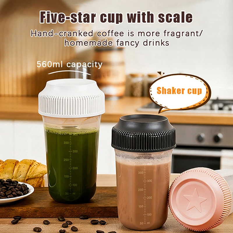 400 ML Fitness Shaker Cup For Men And Women Sports Protein Powder Milkshake Mixing Cup Health And Beauty Home Goods