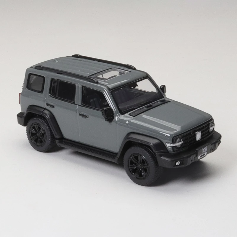 XCarToys 1/64 Tank 300 Off Road Edition Grey Alloy Car Model Car Friends Gifts Collect Ornaments Kids Xmas Gift Toys for Boys