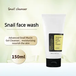 150ml Snail Mucin 92% Moisturizing Repair Face Moisturizing Deep Cleansing Lotion Hyaluronic Acid Essence Cleanser Moisturizing