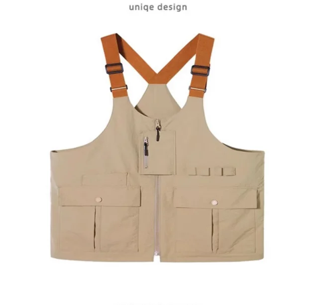 

Casual Outdoor Vest With Detachable Shoulder Bag Customizable Logo For Water Sports Surfing Kayaking Rescue