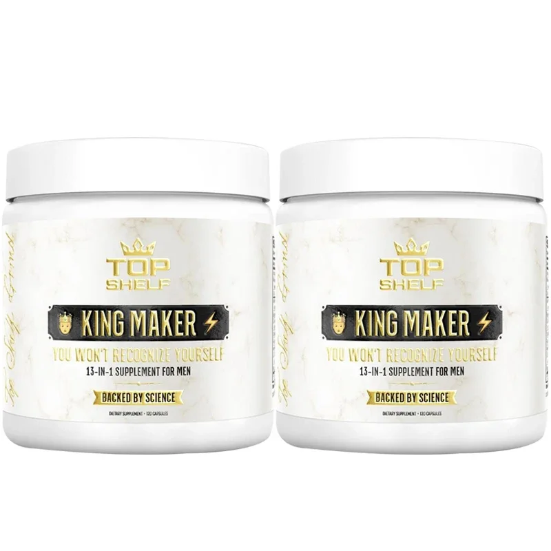 مكمل King Maker 13-In-1 للرجال - يدعم وظائف العضلات والصحة العامة، ويعزز نمو العضلات والتعافي #2