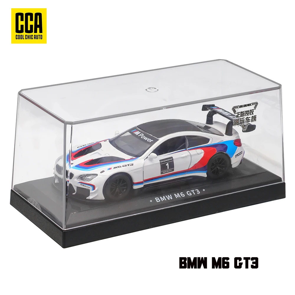 MSZ CCA 1:43 Lamborghini Aventador SVJ63 BMW x5 m6 M4 DTM McLaren Volkswagen Model Acrylic Box Metal Alloy Car Toy Gift Series