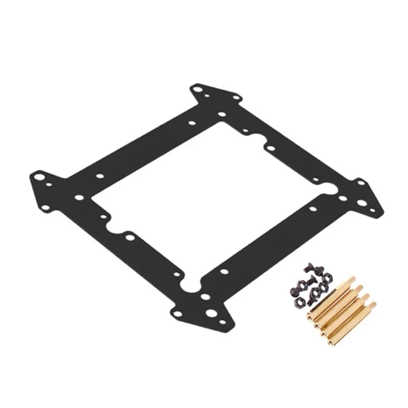 AP-2Pc 12Cm Fan Hard Drive Bracket SSD 3.5 Inch Hard Drive Bracket Extended Multi-Layer Stacking Bracket