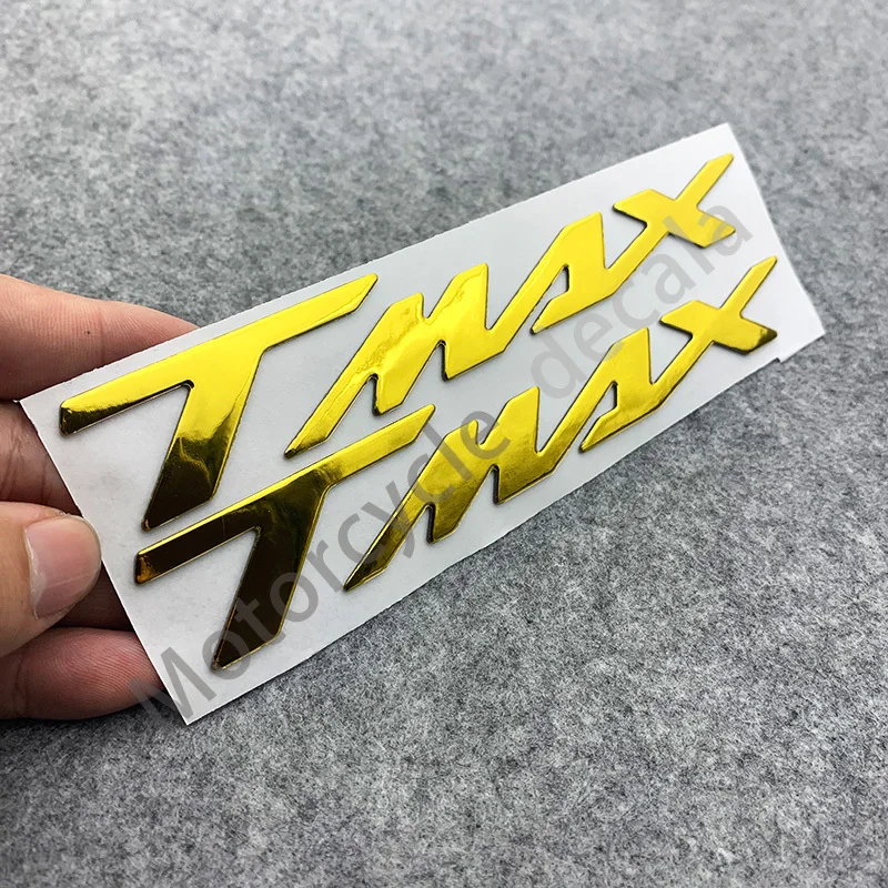 Voor Tmax 560 Tmax 530 TMAX 500 530 560 3D Motorfiets Accessoires LOGO Badge Chrome Sticker Zacht Plastic Decals