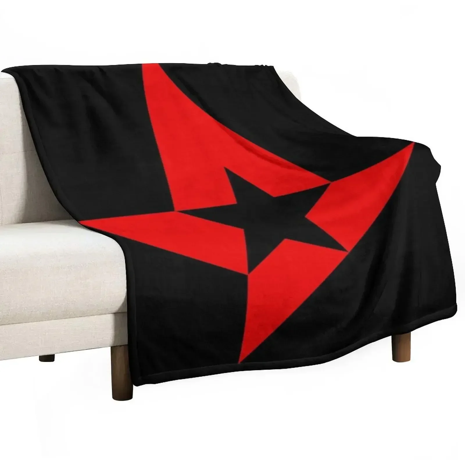 Astralis esports logo Throw Blanket Extra Large Throw Flannels Blankets