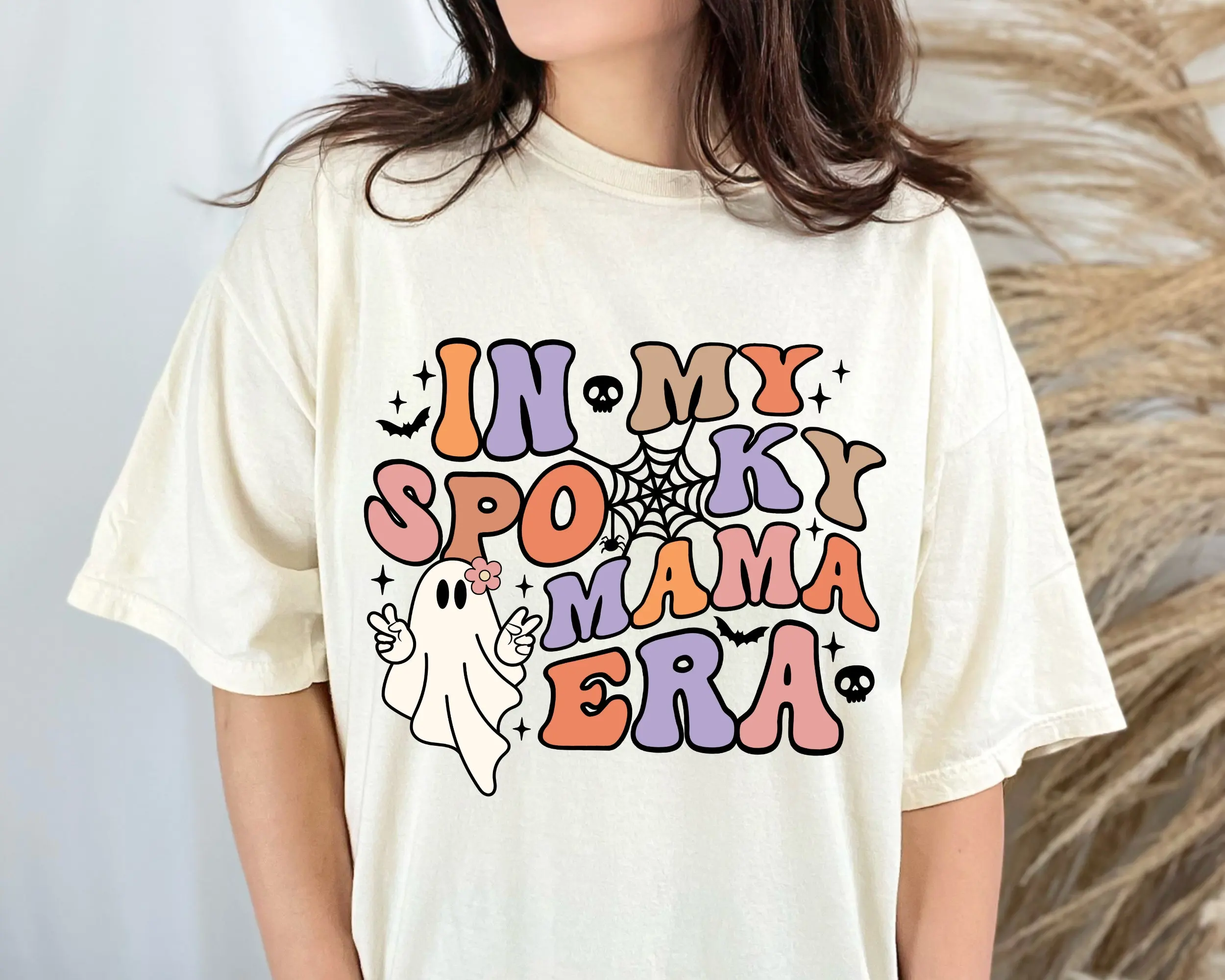 Momlife Halloween T Shirt Comfort Colors In My Mom Era Momster Moms