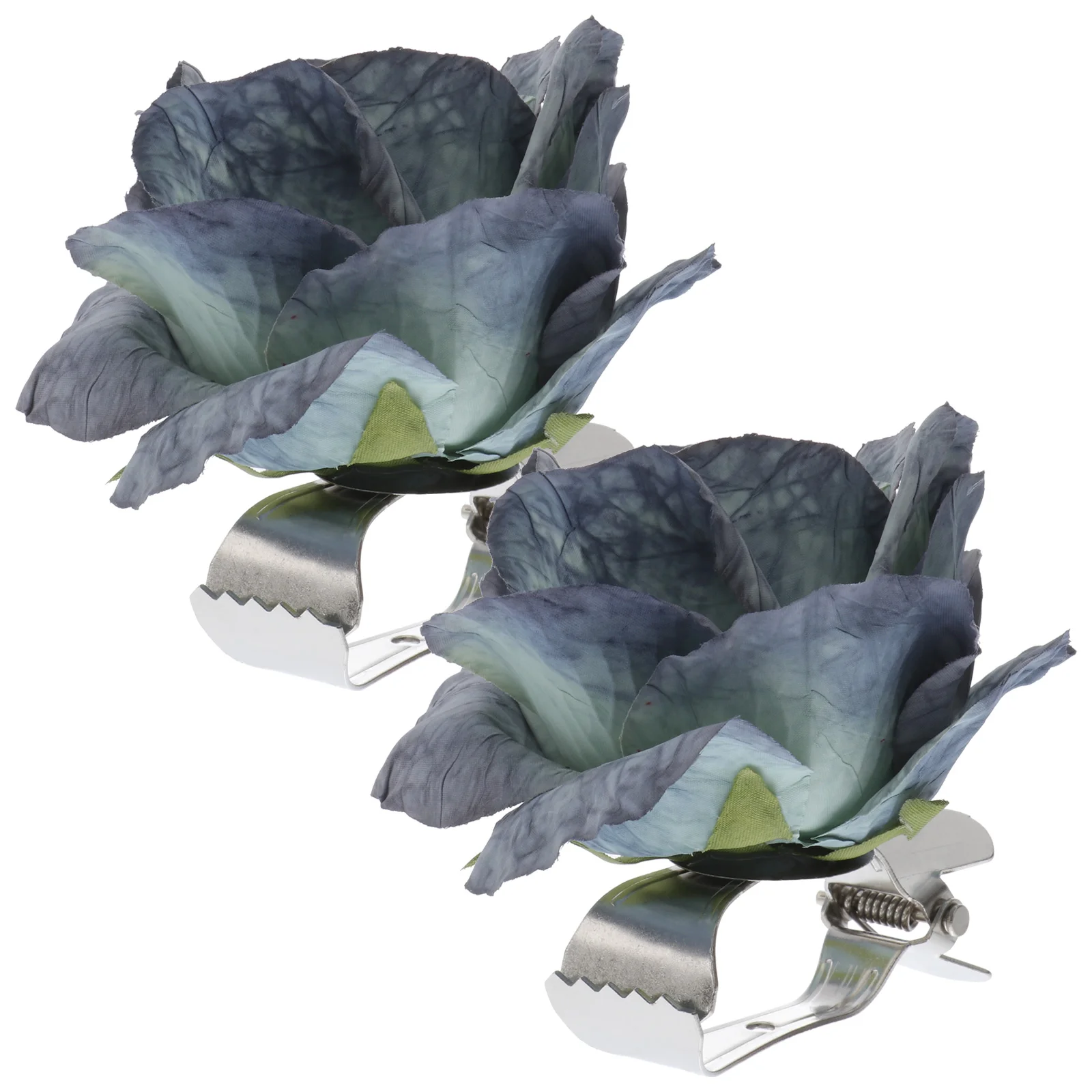 

2 Pcs Flower Curtain Rope Tie Clip Buckle Shower Accessory Decorations Child Holdbacks Ties