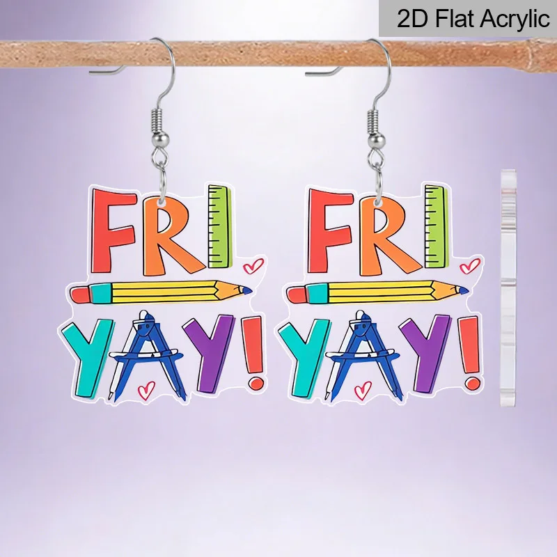 2D Flat Acrylic Fas…