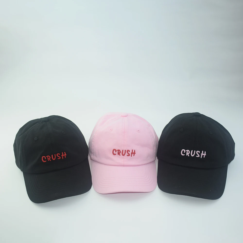 

Руслан Бакинский унисекс, мягкая хлопковая бейсболка Crush RB с вышитыми буквами, мужская и женская весенняя шляпа для папы, регулируемый ремень на липучке