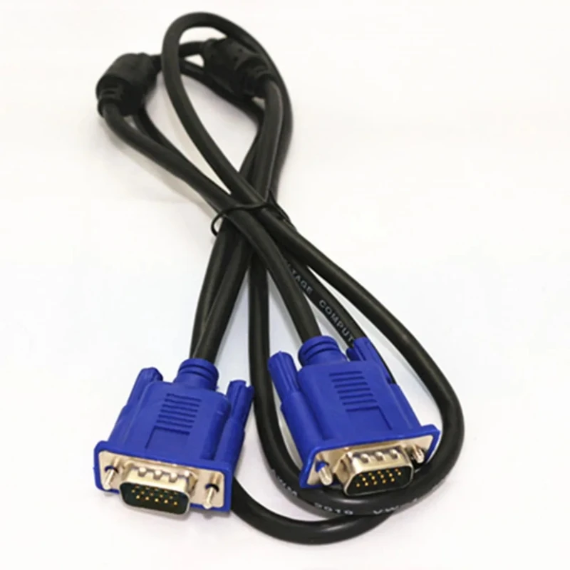 

1 шт. 3 м VGA кабель VGA/SVGA HD/DB15 удлинитель кабеля монитора «папа-папа»