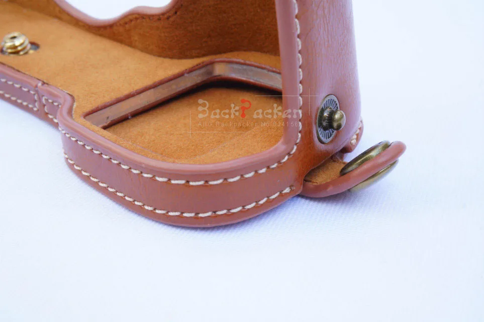 حقيبة فيديو جديدة لكاميرا A7R قاعدة PU نصف حافظة لهاتف Sony ILCE-7R (A7R)