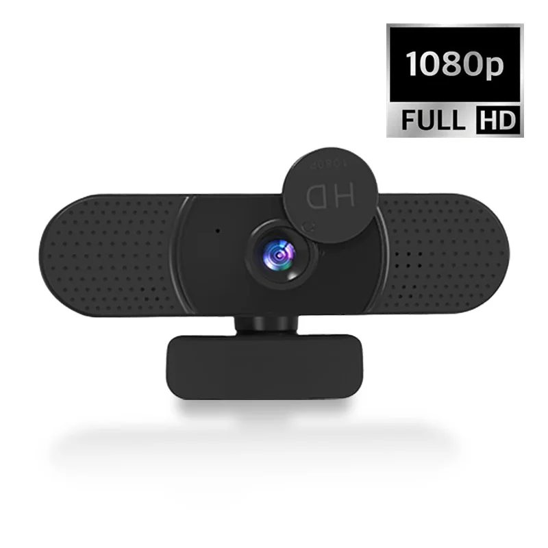 كاميرا كمبيوتر عالية الوضوح 4k بتركيز تلقائي لتعزيز الجمال كاميرا ويب بث مباشر بمنفذ USB لا يتطلب سائق مكبر صوت 2k