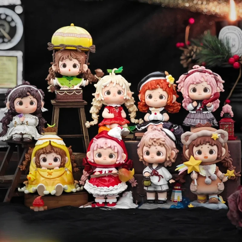

Original Heyone Furfur Glimmer City Under Night Sky Blind Box Figure Frizzy Girl Model Doll Toys Lucky Bag Ornament Decor Gifts