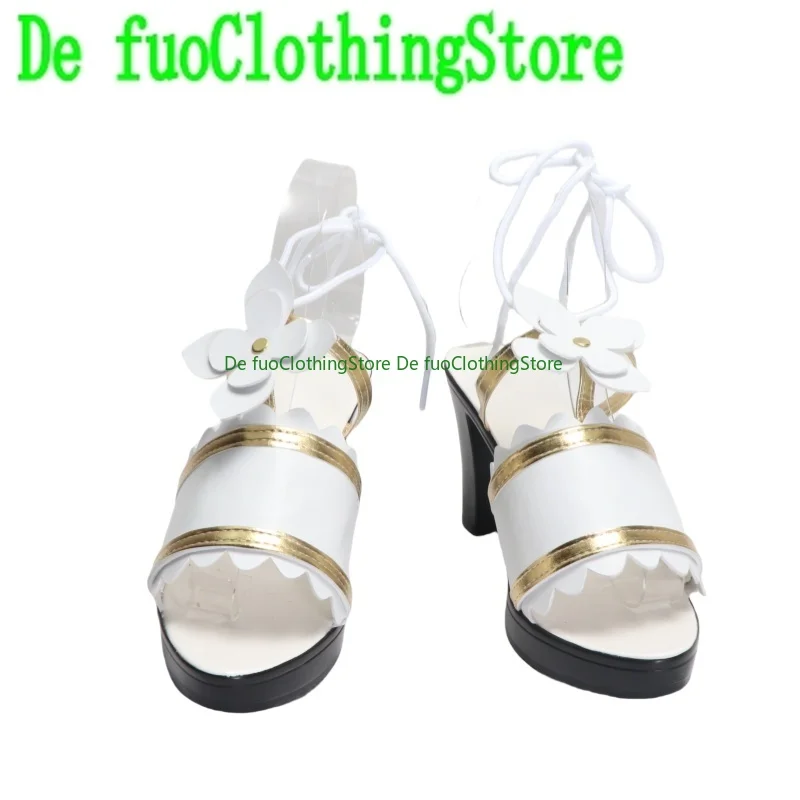 De FuoClothing انهيار ثلاثة Ailixi ملابس السباحة الأنيقة الصيف الجلد أحذية أنيمي الرسوم المتحركة أحذية الهالوين تأثيري